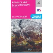 OS20 Beinn Dearg Surrounding area